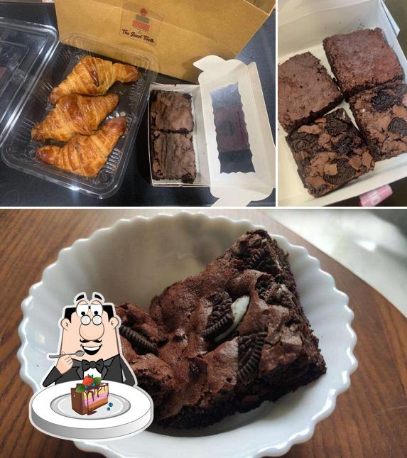 Chocolate cake at The Sweet Tooth By Geetika