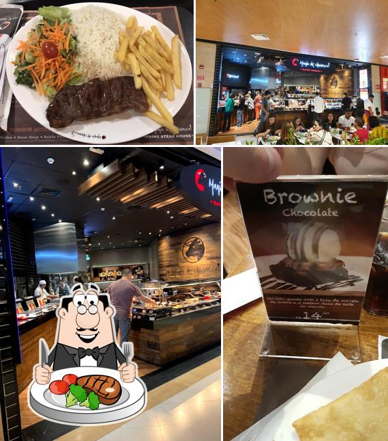 Bife em Restaurante Mania de Churrasco! Buffet & Pizza
