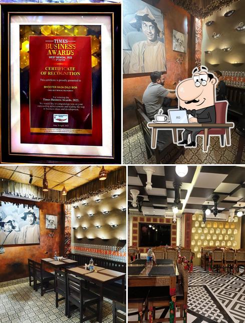 The interior of Bhooter Raja Dilobor Siliguri