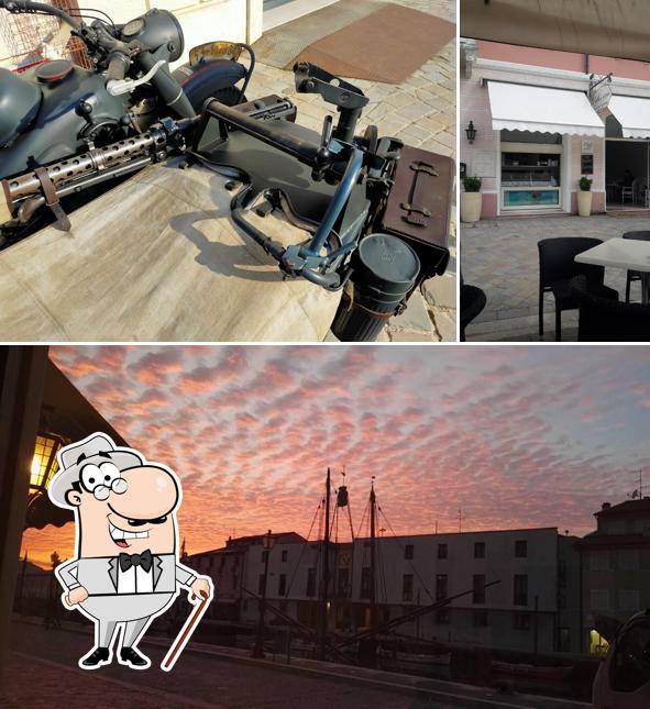 Puoi goderti l'aria fresca dal dehors di caffe del corso