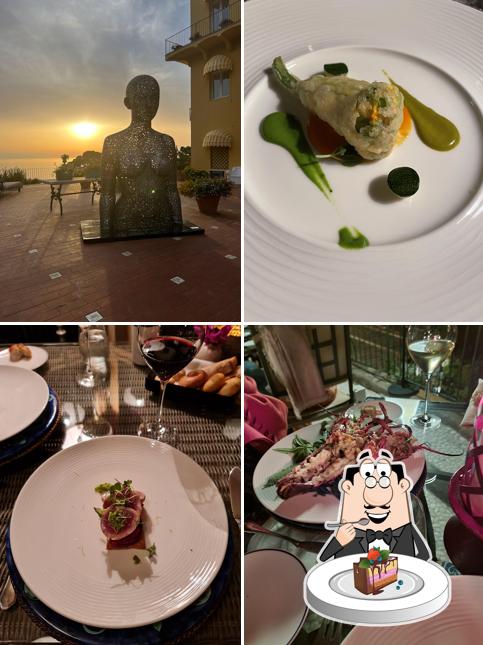 Torta al cioccolato al La Terrazza di Lucullo