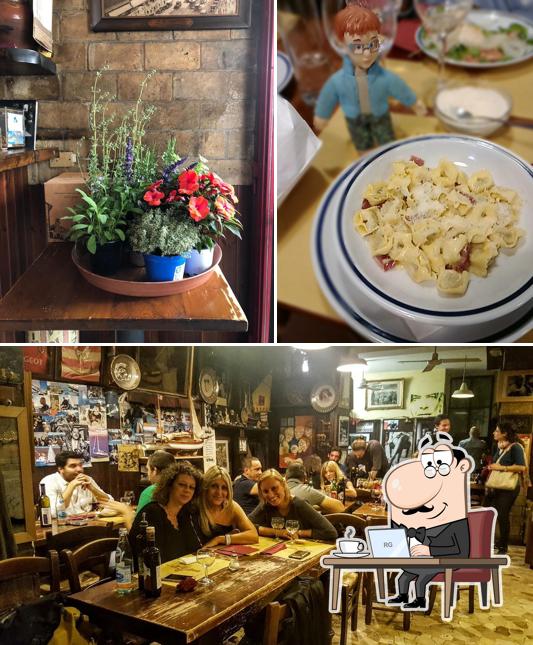 Siediti a un tavolo di Osteria l'Anfora