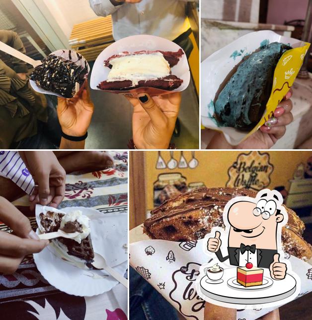 Don’t forget to try out a dessert at The Belgian Waffle Co