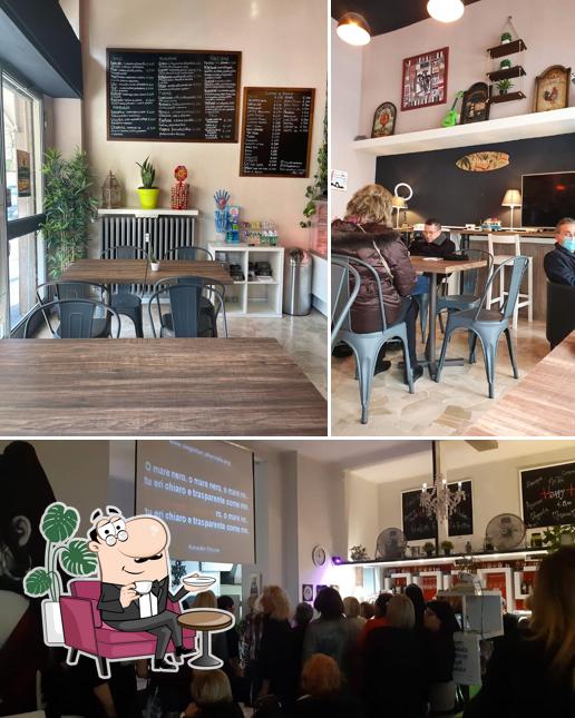 Gli interni di Why Not? Bistrot