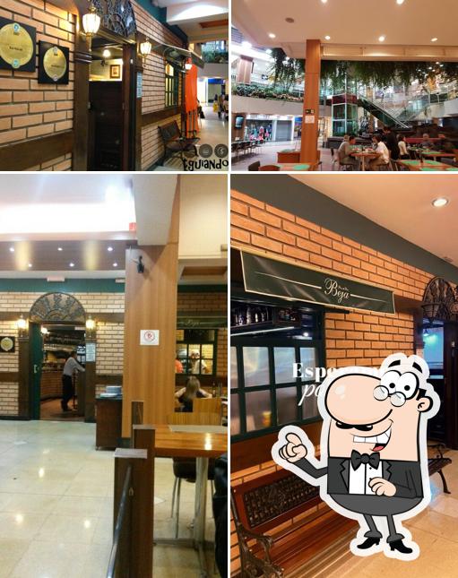 O interior do Beja Pizza Bar