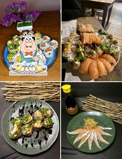 Ostras em O Sushiman Canto Mágico