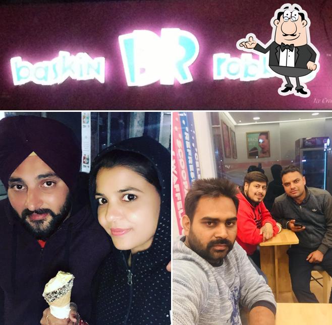 Check out how Baskin Robbins looks inside