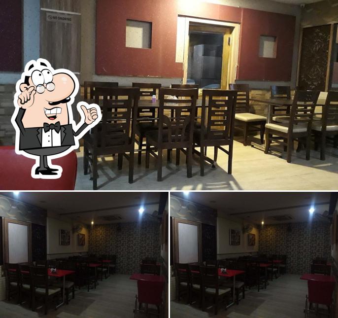 The interior of Annapurna Sweets & Fast Food