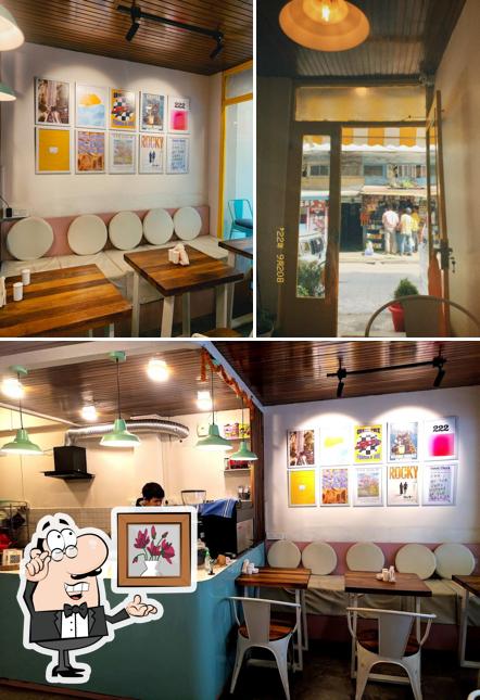 The photo of SOL Café’s interior and exterior