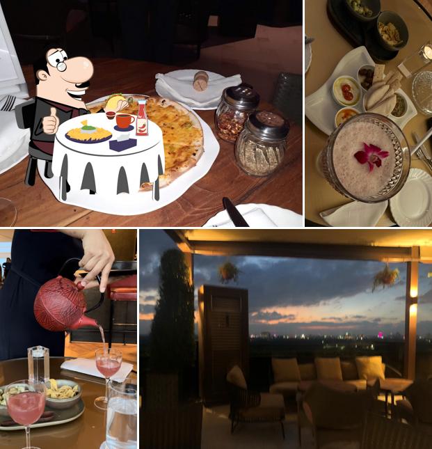 Cheese plate at Cirrus 9