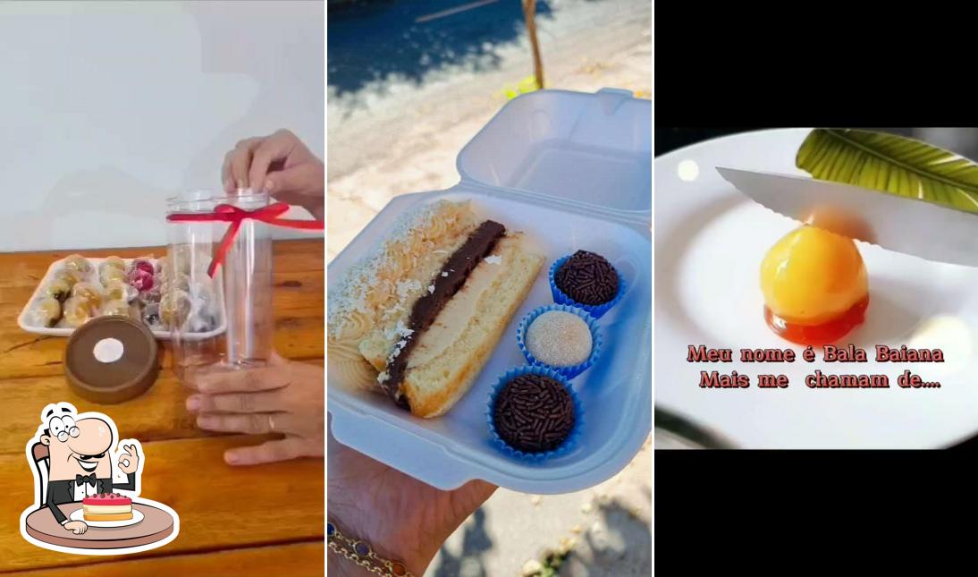Bolo de queijo em Doceria em Catanduva Erica Balas Bala Baiana Bolos Doces para Festas