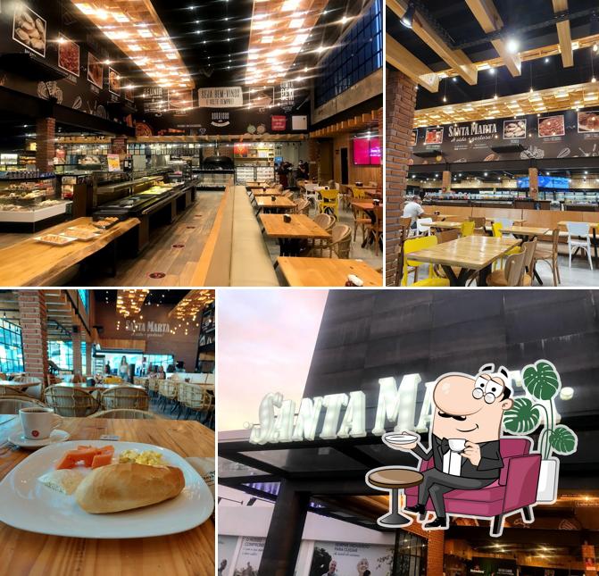 Veja imagens do interior do Padaria e Confeitaria Santa Marta