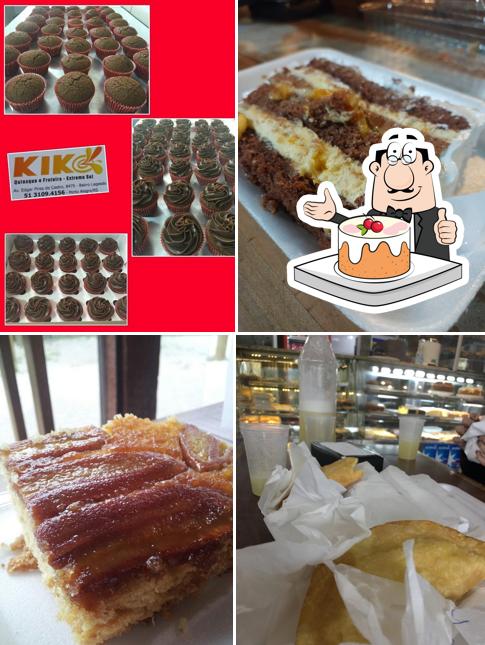 Bolos de cenoura em Quiosque Do Kiko