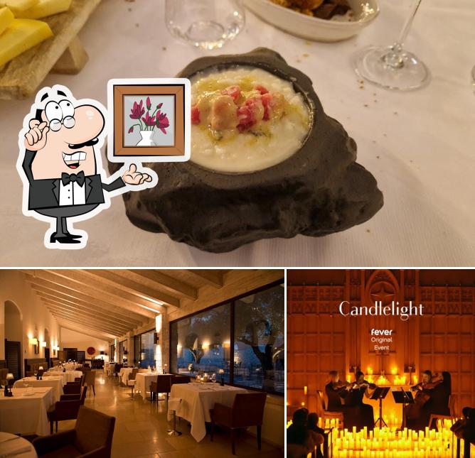 Questa è la immagine che raffigura la interni e cibo di La Lanternaia Ristorante