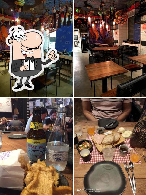 Veja imagens do interior do A Casa do Porco Bar