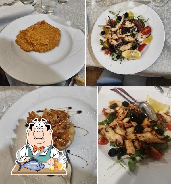 Salmone grigliato al Il Timone Di Fiscante Massimo