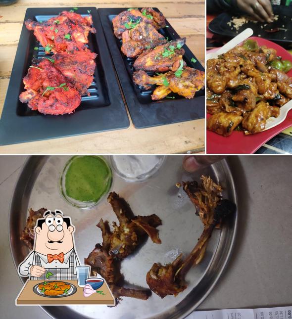 Chicken wings at ROCK 'N' ROLL - B W RESTAURANT