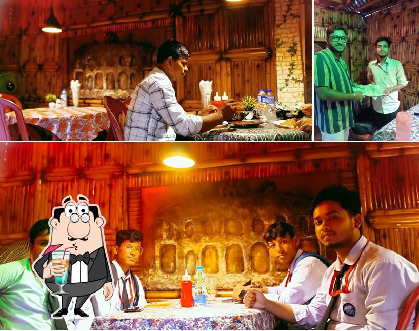 The image of drink and interior at BOM KHANA