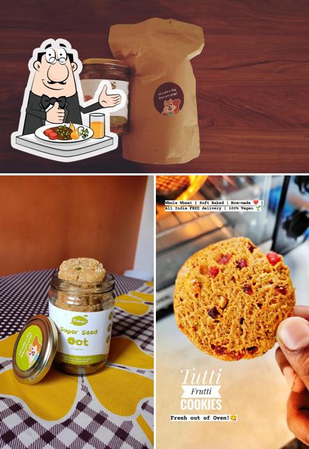 Check out the image depicting food and beverage at Maloney's Delights Handmade, Eggless, Vegan Cookies