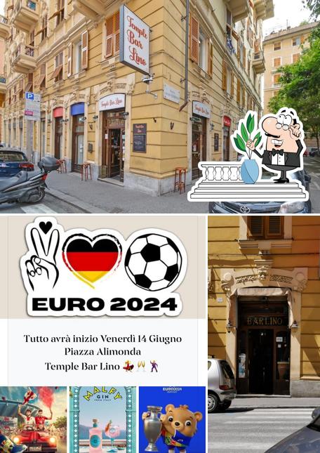 Gli esterni di Temple Bar Lino