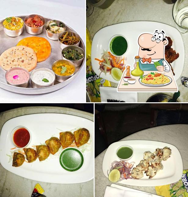 Food at Samode Haveli Restaurant