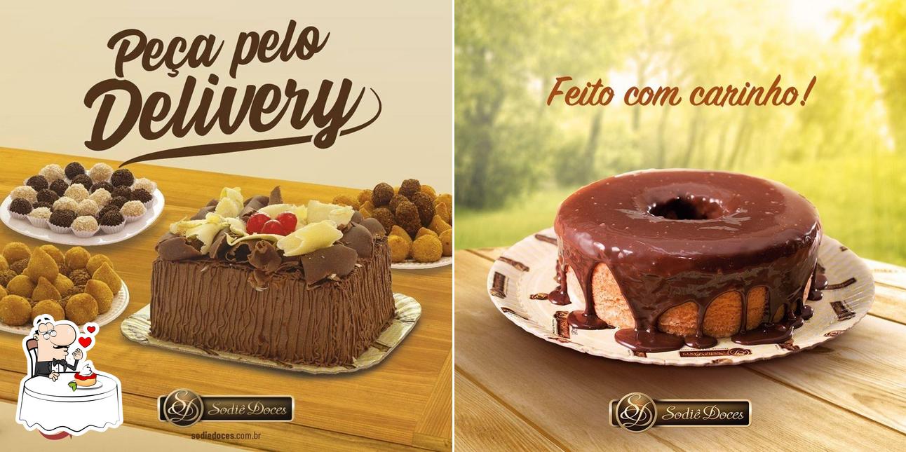 Não esqueça de pedir uma sobremesa no Sodiê Doces