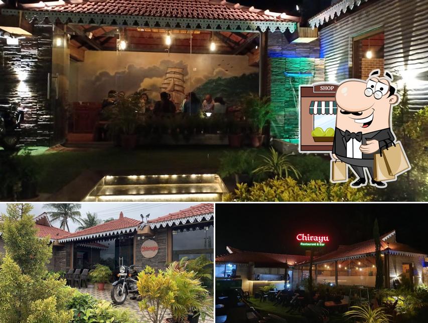 The exterior of Chirayu Multi-Cuisine Restaurant and Bar BEST RESTAURANT IN DHARWAD