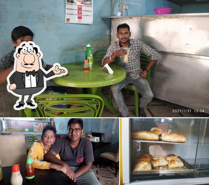 R. R Bakery and Sweets is distinguished by interior and food