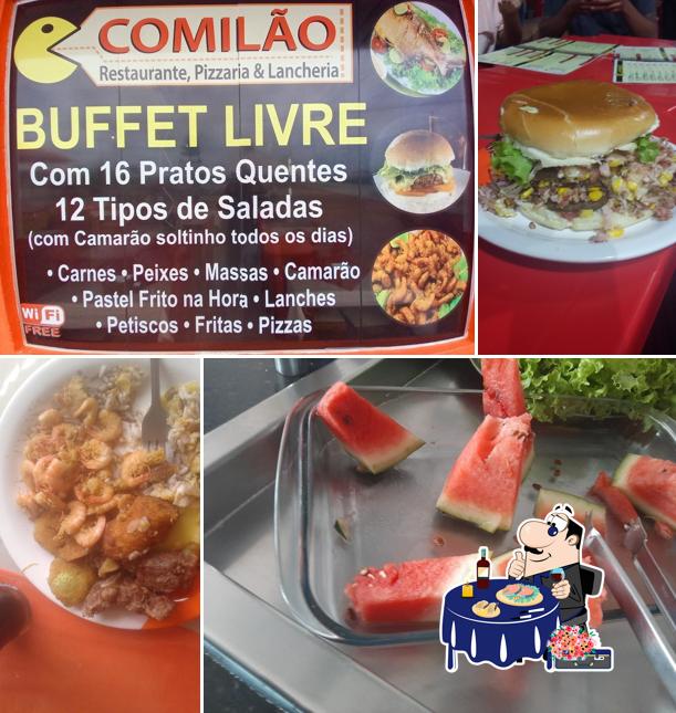 Sashimi em Restaurante e Lancheria Comilão