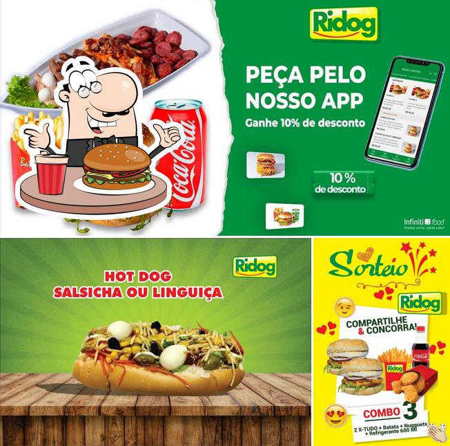 Hambúrguer em Ridog Lanches