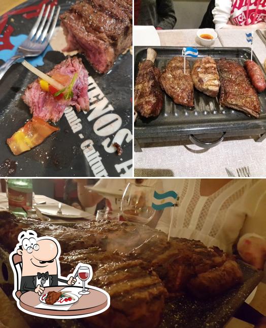 Pasti a base di carne vengono serviti a Ristorante Buenos Aires