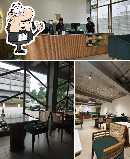 The interior of Café Coffea