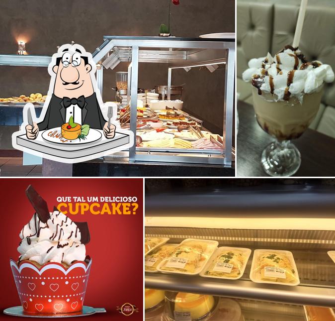 Mousse de chocolate em Padaria Suiça