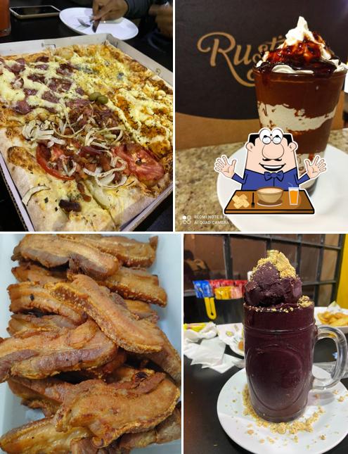 Mousse de chocolate em Rustick Bar e Petiscaria