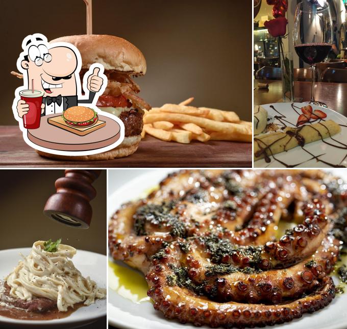 Peça um hambúrguer no Restaurante Malbek