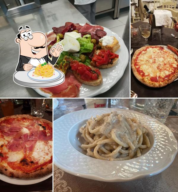 Spaghetti alla carbonara al Ristorante Numero uno