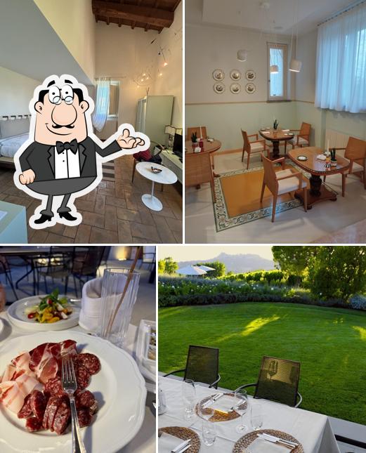 Gli interni di Roccafiore Wine Resort & Spa