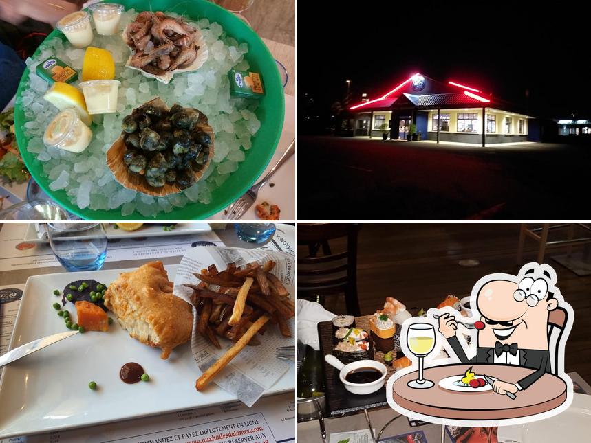 Nourriture à Aux Halles de la Mer