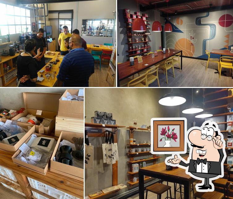 Veja imagens do interior do Kaffe Torrefação e Treinamento | Boa Viagem