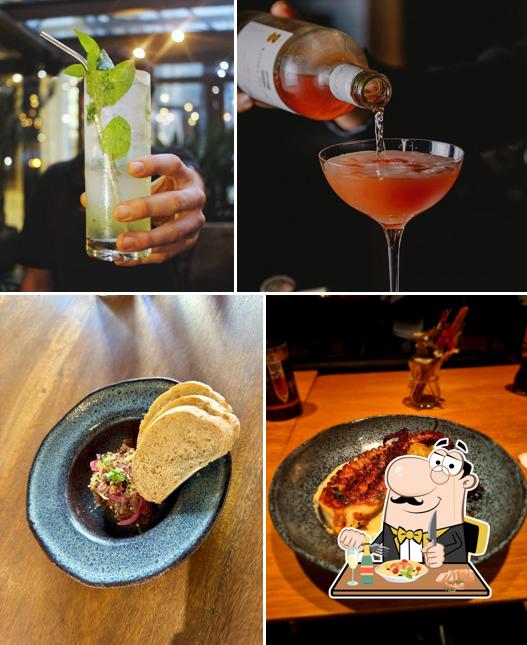 Platos en La Cave Gastronomia e Vinhos