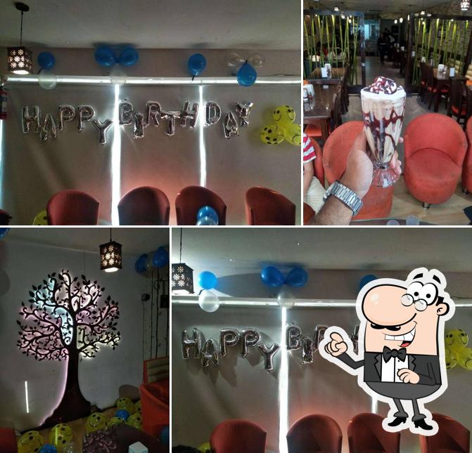 The interior of Hoppers