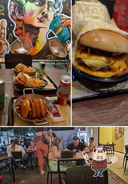 Dê uma olhada a foto apresentando comida e interior no I Love Smash - Burger Artesanal