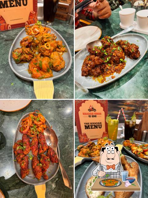 Chicken wings at Khadak Singh Da Dhaba