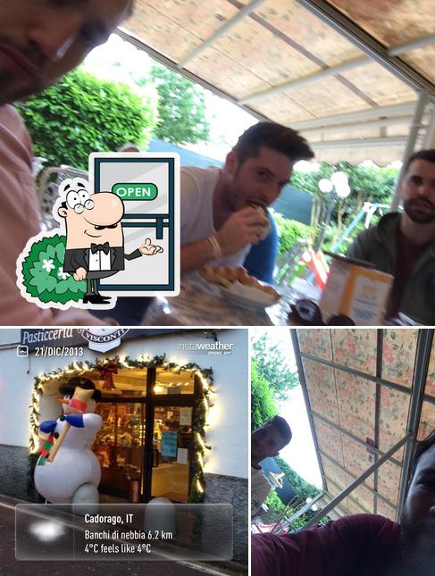 Gli esterni di Pasticceria Visconti