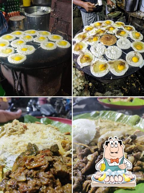 Oysters at ரோட்டுக்கடை புட்கோர்ட்