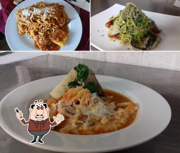 Platti al Osteria Villa Rugantino