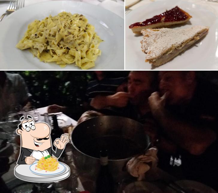 Spaghetti alla carbonara al Trattoria Ai Colli Storici