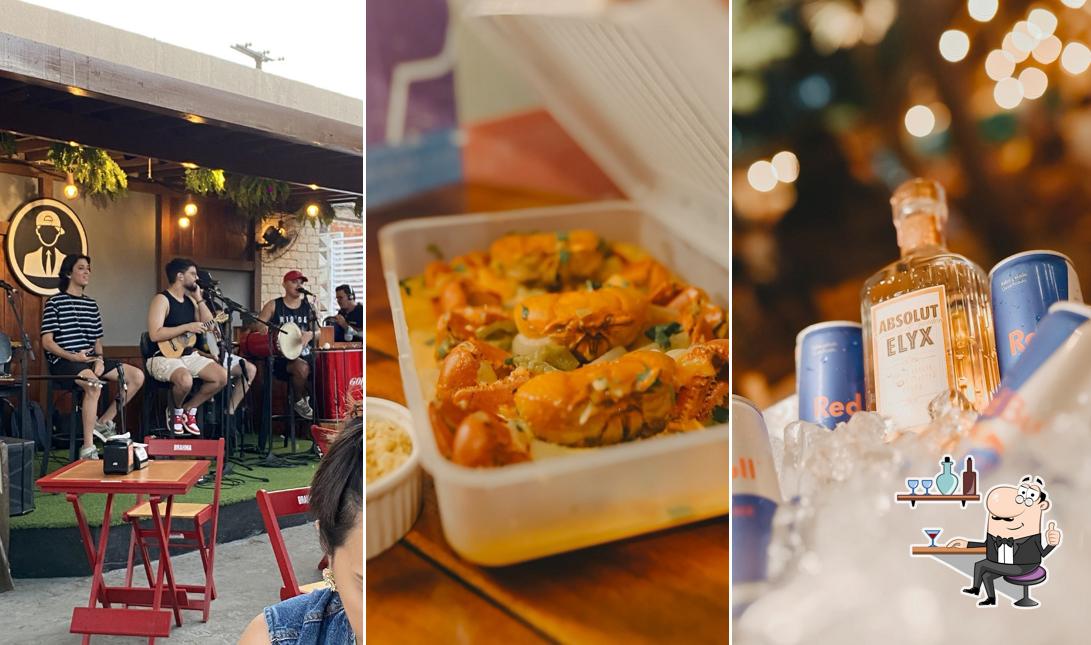 O interior do Diretoria Vibes & Petiscos