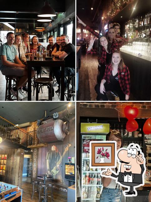 Gli interni di SPORT ROCK Cafe