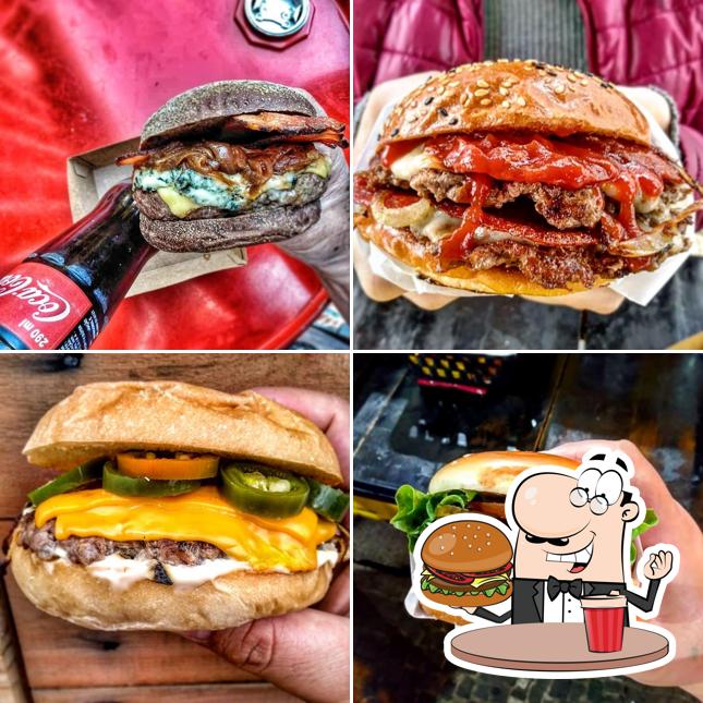 Delicie-se com um hambúrguer no Turbo Burger
